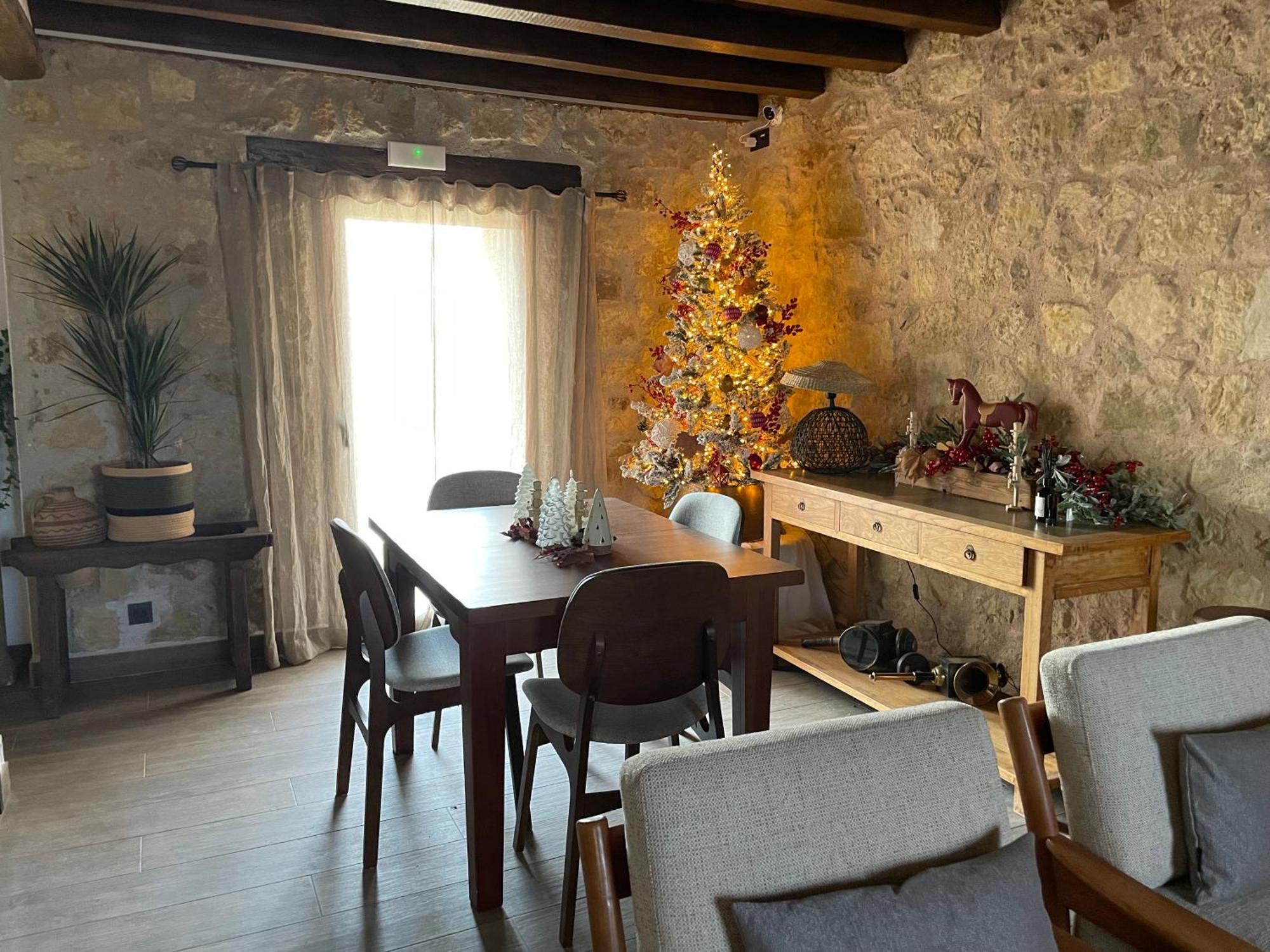 La Casa Del Cantero Pinilla del Valle Esterno foto